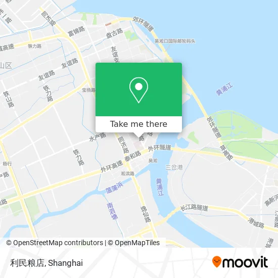 利民粮店 map