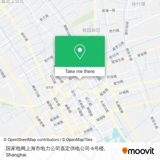 国家电网上海市电力公司嘉定供电公司-6号楼 map