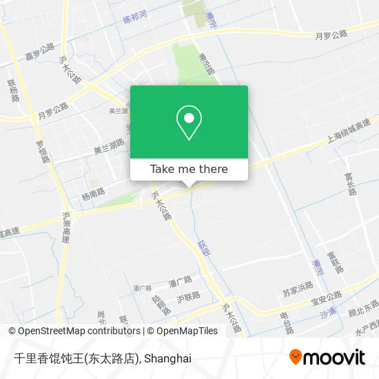 千里香馄饨王(东太路店) map