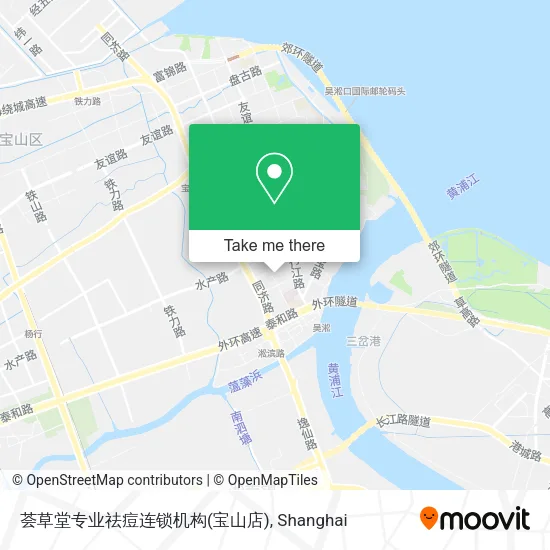 荟草堂专业祛痘连锁机构(宝山店) map