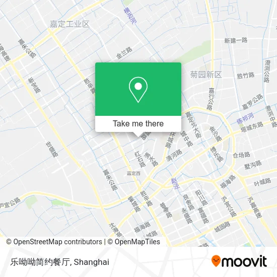 乐呦呦简约餐厅 map