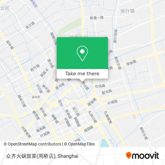 众齐火锅冒菜(周桥店) map