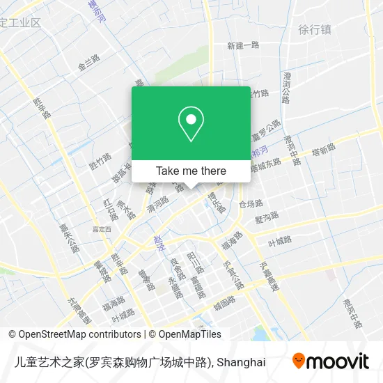 儿童艺术之家(罗宾森购物广场城中路) map