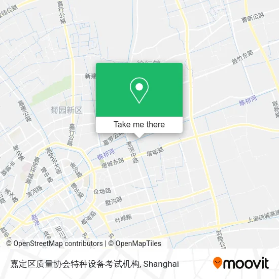嘉定区质量协会特种设备考试机构 map