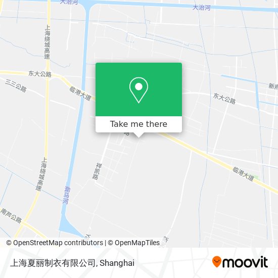 上海夏丽制衣有限公司 map