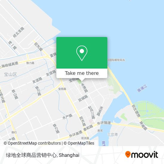 绿地全球商品营销中心 map