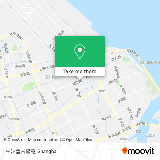中冶盘古馨苑 map