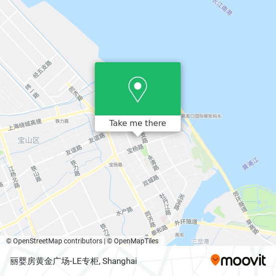 丽婴房黄金广场-LE专柜 map