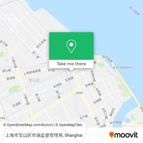 上海市宝山区市场监督管理局 map