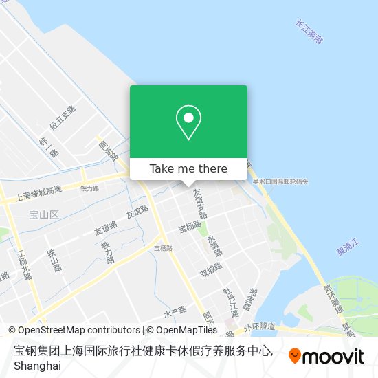 宝钢集团上海国际旅行社健康卡休假疗养服务中心 map