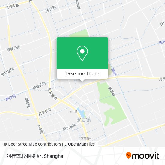刘行驾校报务处 map