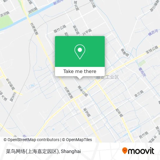 菜鸟网络(上海嘉定园区) map