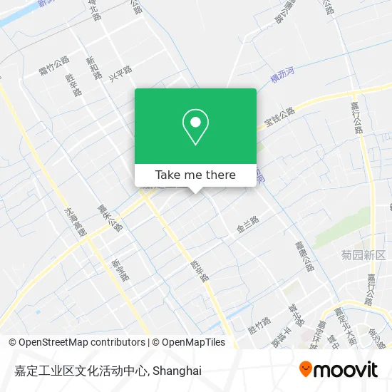 嘉定工业区文化活动中心 map