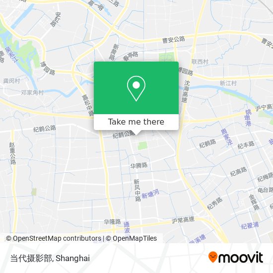 当代摄影部 map