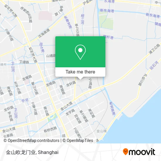 金山欧龙门业 map