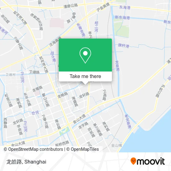 龙皓路 map