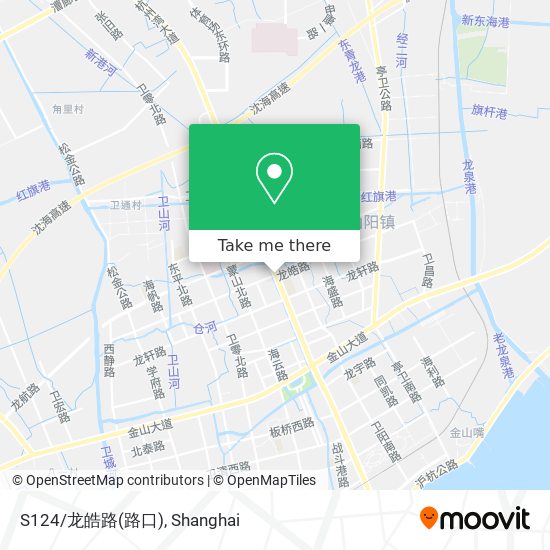 S124/龙皓路(路口) map