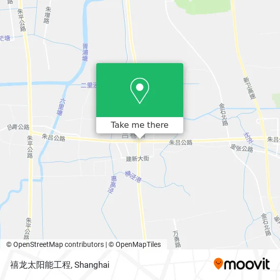 禧龙太阳能工程 map