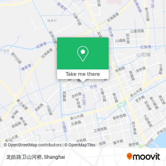 龙皓路卫山河桥 map