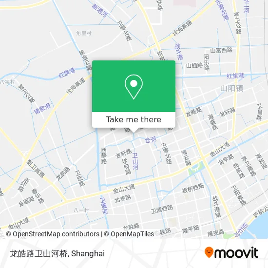 龙皓路卫山河桥 map