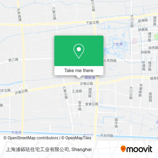 上海浦砾珐住宅工业有限公司 map