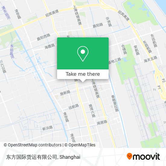 东方国际货运有限公司 map