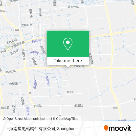 上海南星电站辅件有限公司 map