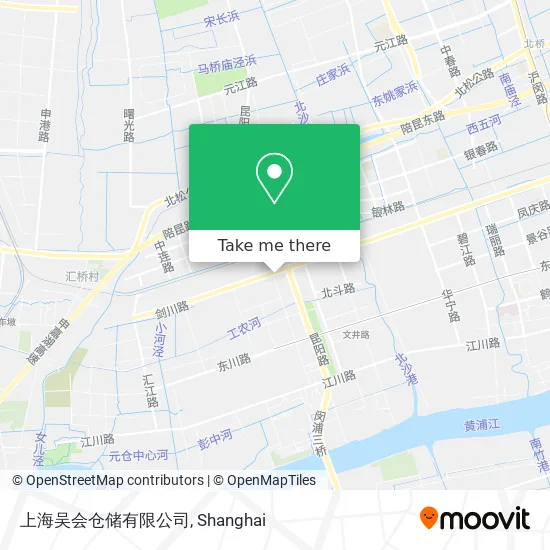 上海吴会仓储有限公司 map