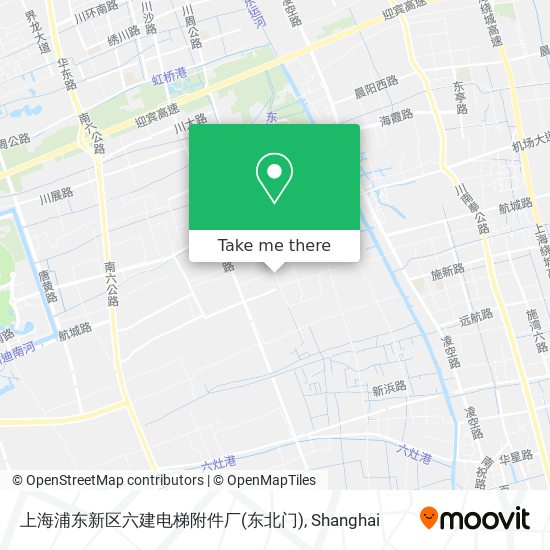 上海浦东新区六建电梯附件厂(东北门) map