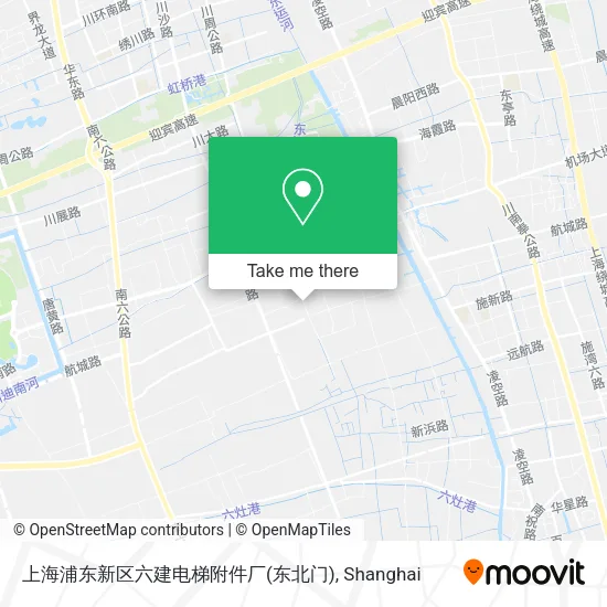 上海浦东新区六建电梯附件厂(东北门) map