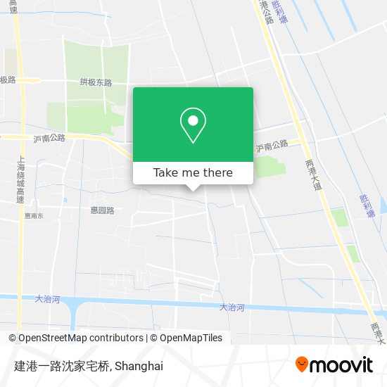 建港一路沈家宅桥 map
