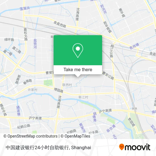 中国建设银行24小时自助银行 map