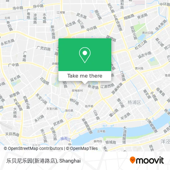 乐贝尼乐园(新港路店) map