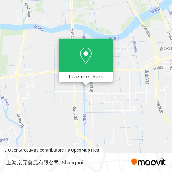 上海京元食品有限公司 map