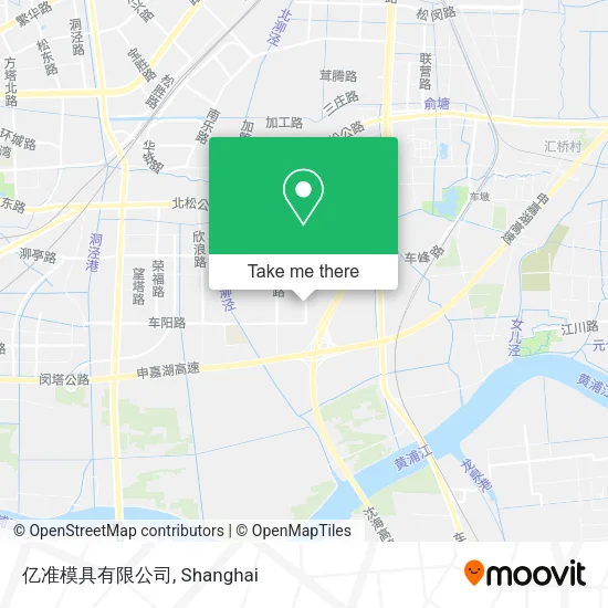 亿准模具有限公司 map