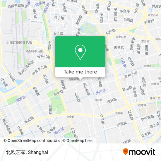 北欧艺家 map