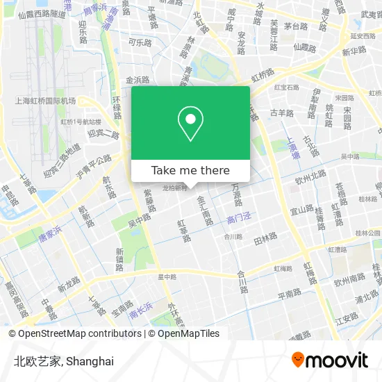 北欧艺家 map