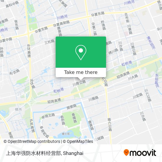 上海华强防水材料经营部 map