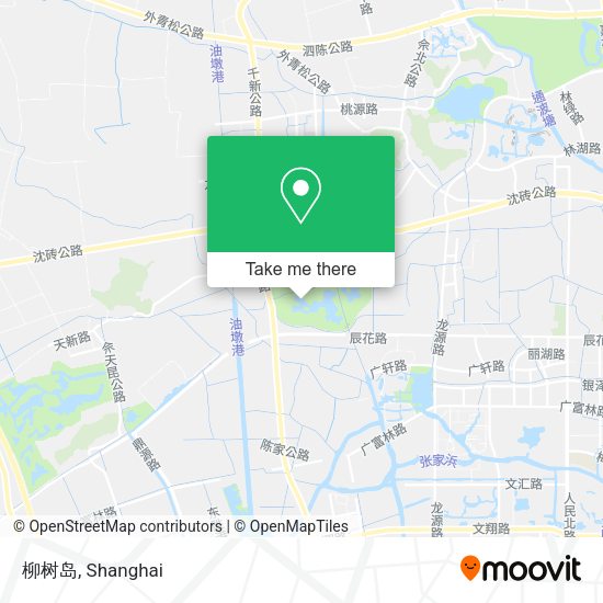 柳树岛 map