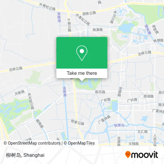 柳树岛 map
