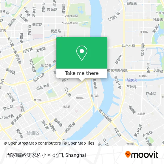 周家嘴路沈家桥小区-北门 map