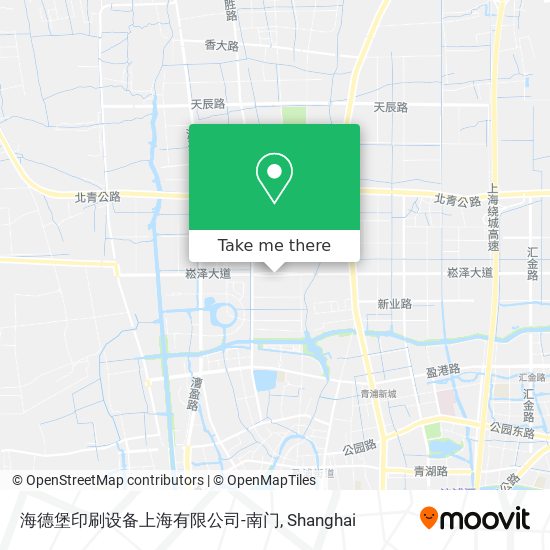 海德堡印刷设备上海有限公司-南门 map