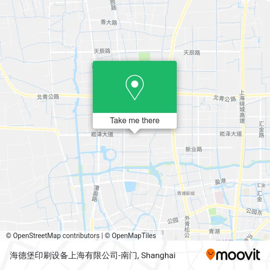 海德堡印刷设备上海有限公司-南门 map