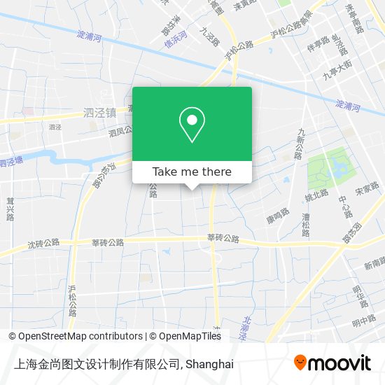 上海金尚图文设计制作有限公司 map