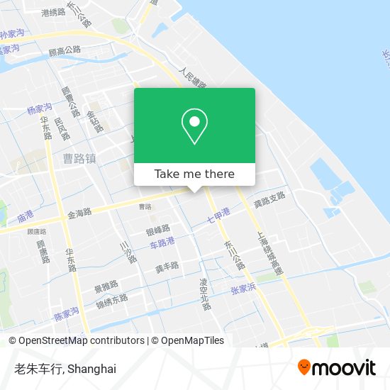 老朱车行 map