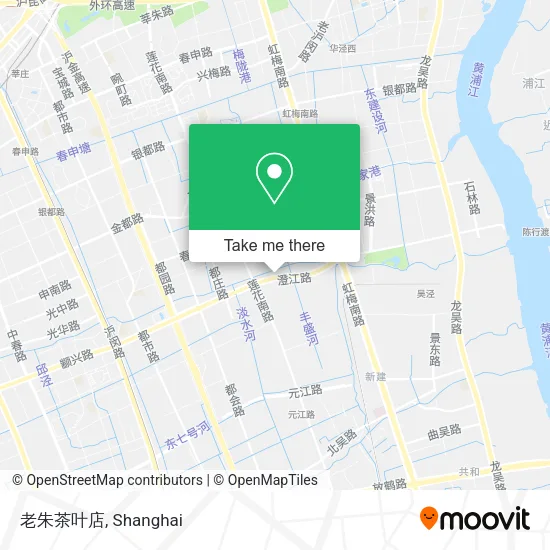 老朱茶叶店 map