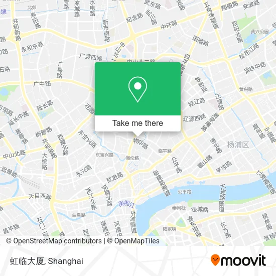 虹临大厦 map
