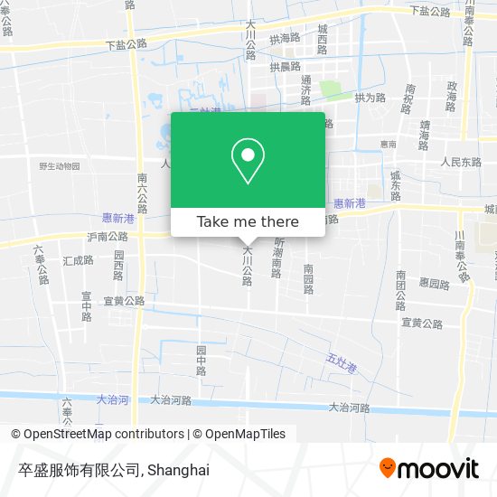 卒盛服饰有限公司 map