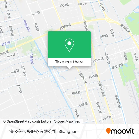 上海公兴劳务服务有限公司 map