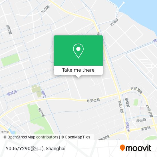 Y006/Y290(路口) map
